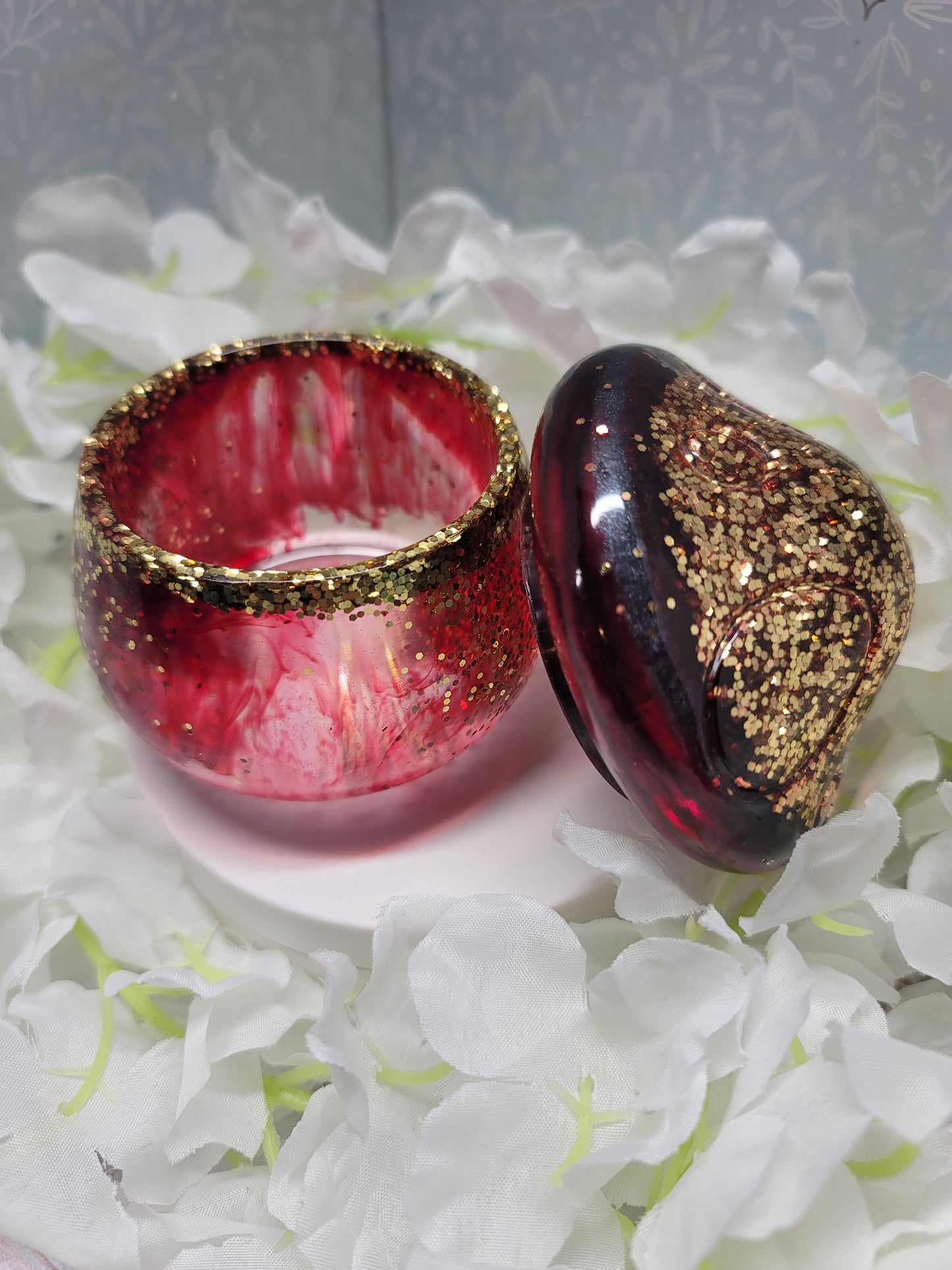Resin Mushroom with lid