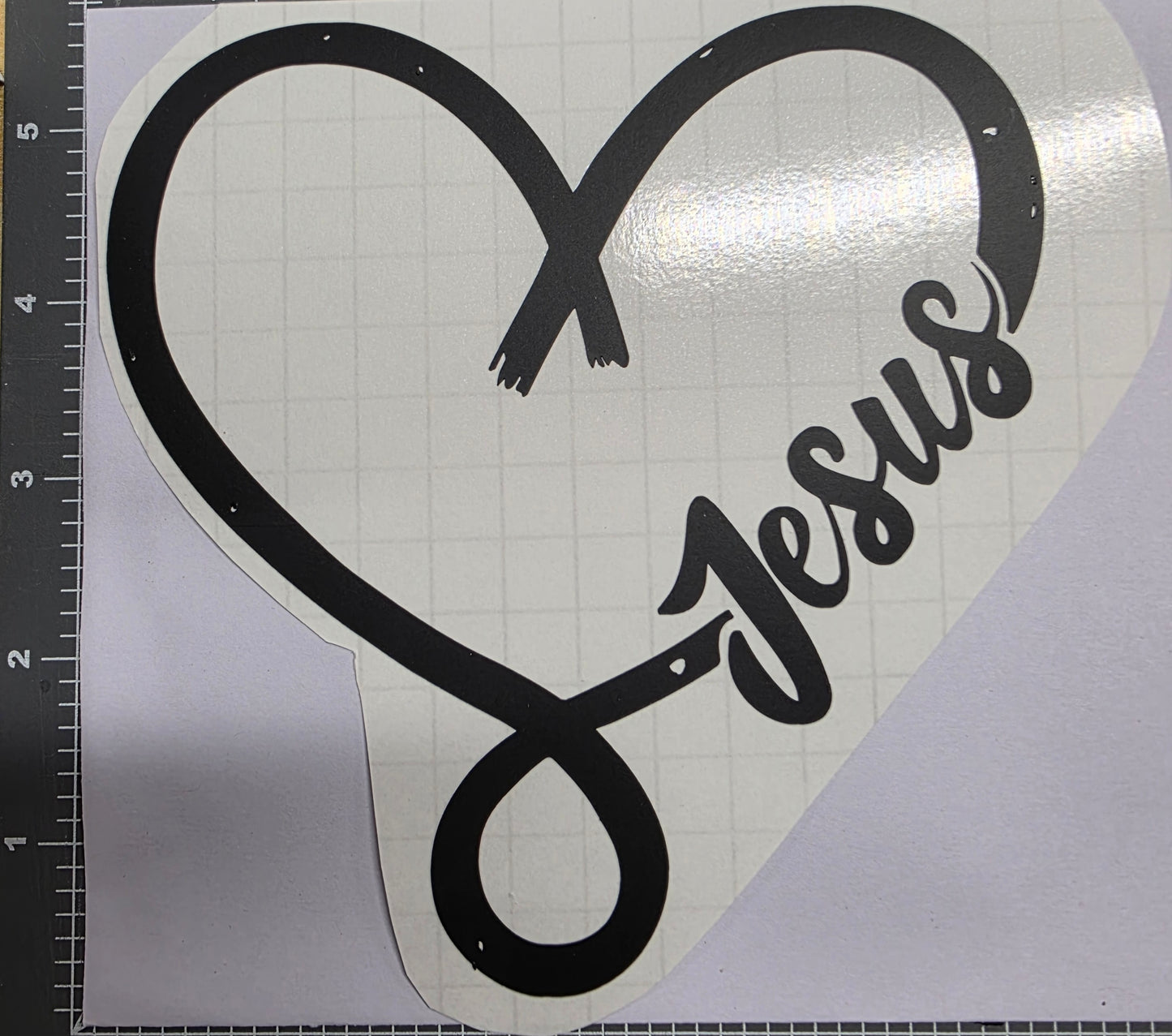 Car/Mirror Decal Or weeding project