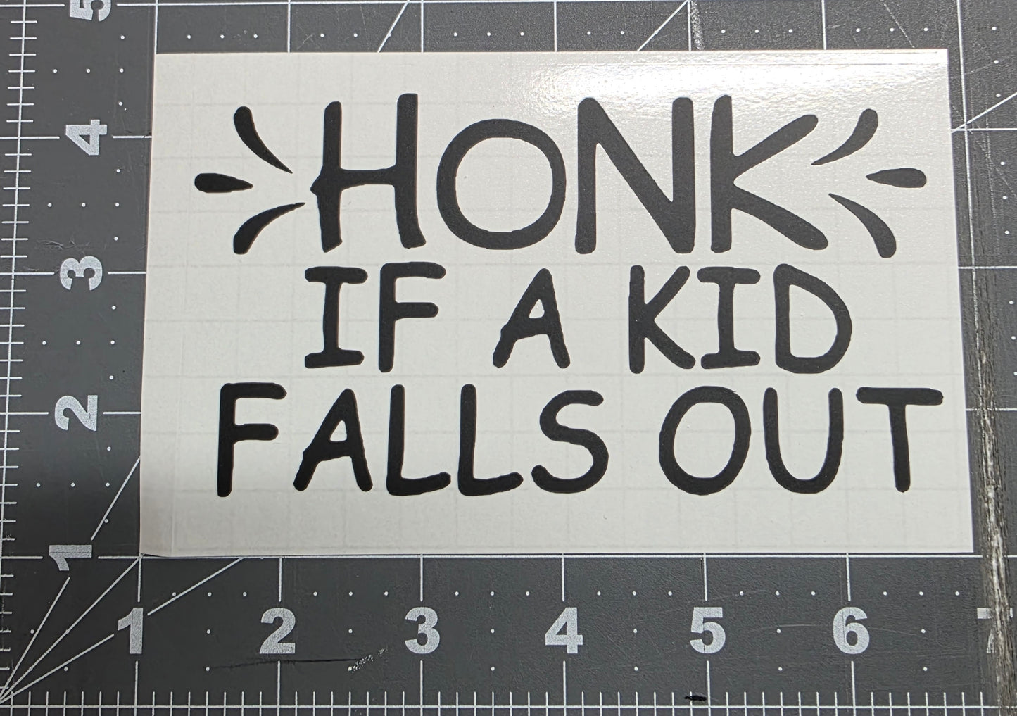 Car/Mirror Decal Or weeding project